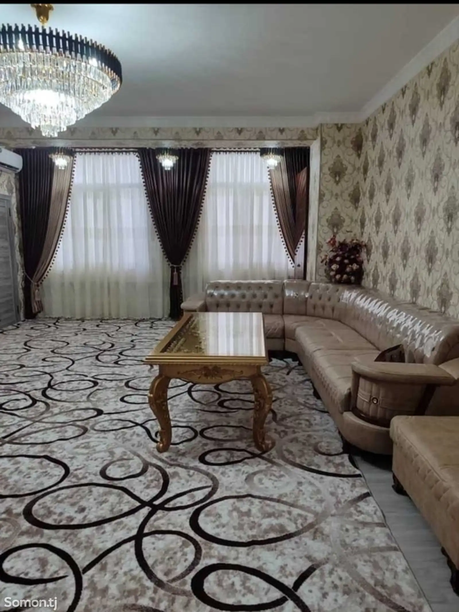 3-комн. квартира, 6 этаж, 120м², Шохмансур-1