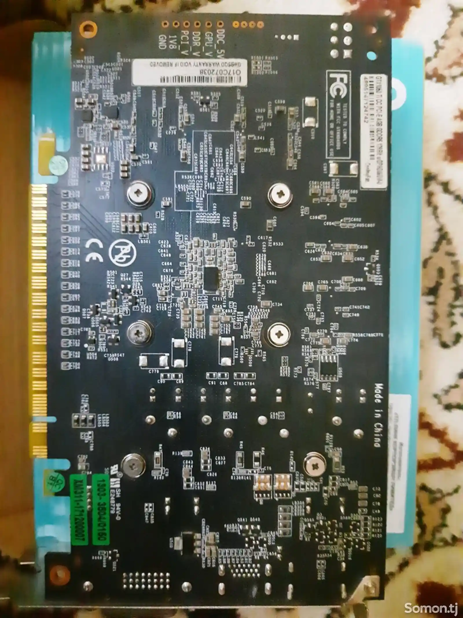 Видеокарта Nvidea GeForce GTX 1050 ti 4 Gb-2
