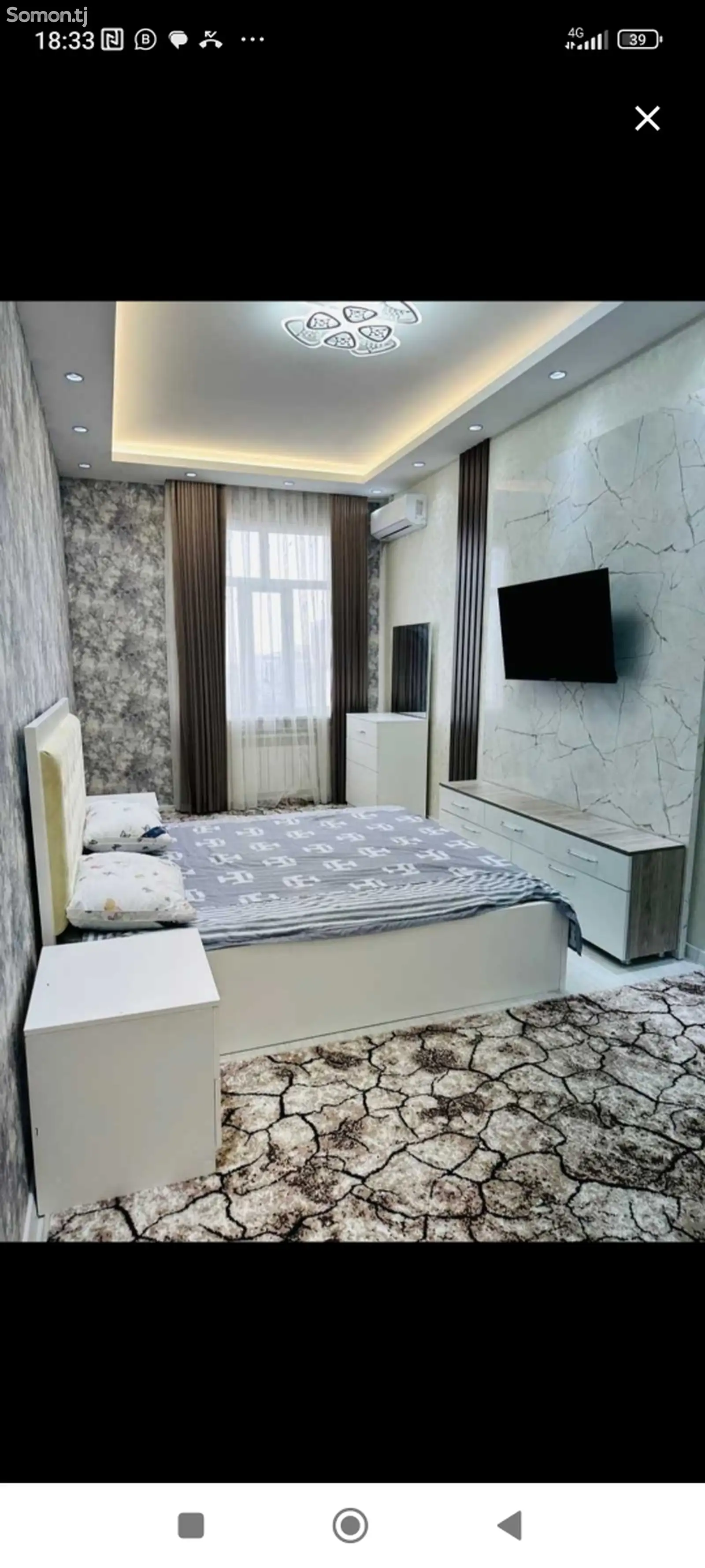 2-комн. квартира, 10 этаж, 55м², И.Сомони-2