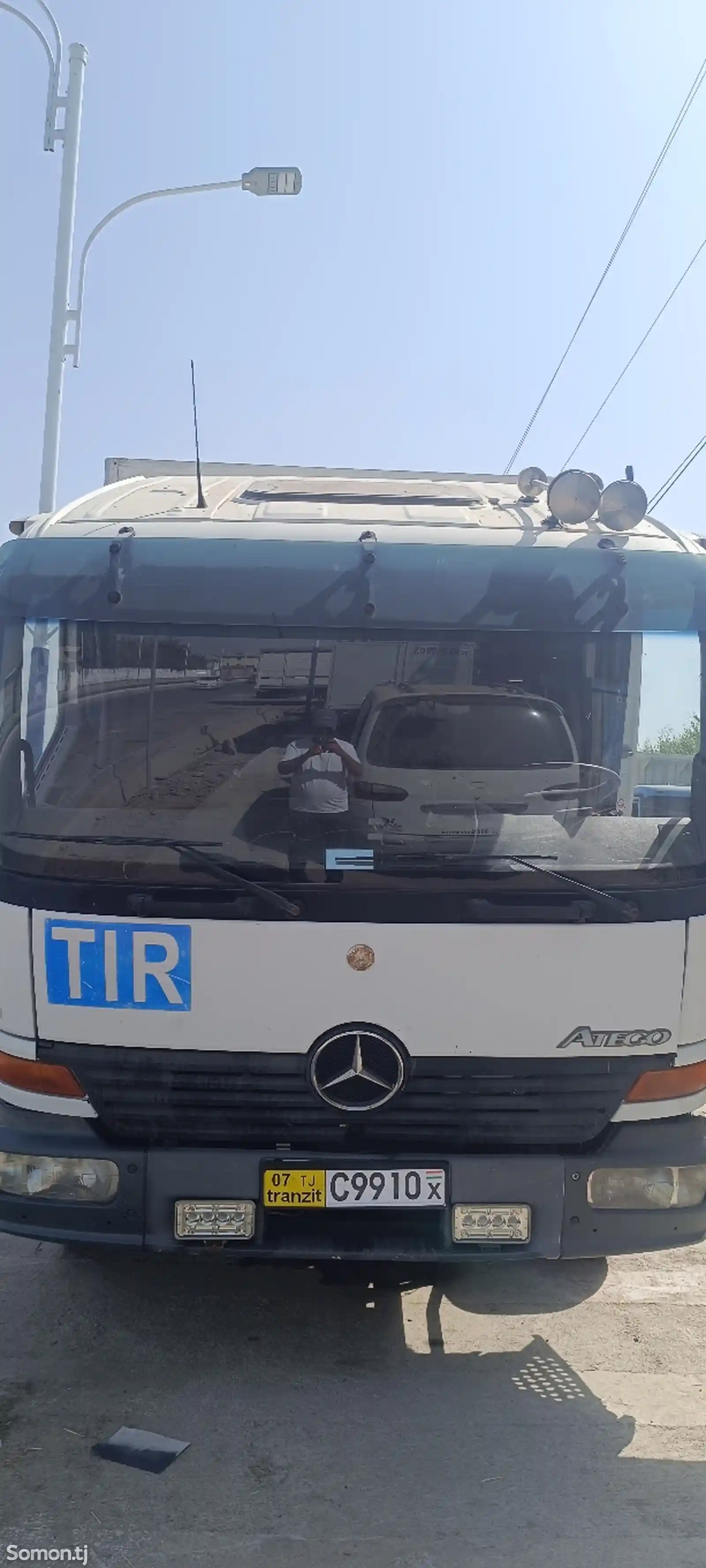 Бортовой грузовик Mercedes-Benz Atego 1017, 2000-1