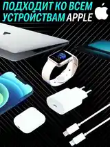 Комплект сетевого зарядного устройства для айфона + кабель USB TypeC-Lightning 2-7