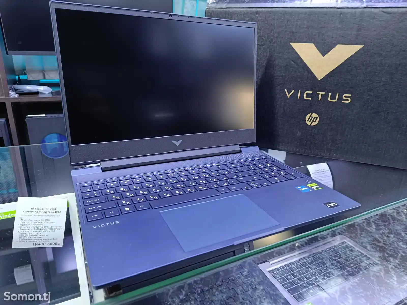 Игровой Ноутбук HP Victus 15 Core i5-13420H / RTX 3050 6GB / 8GB / 512GB SSD-4