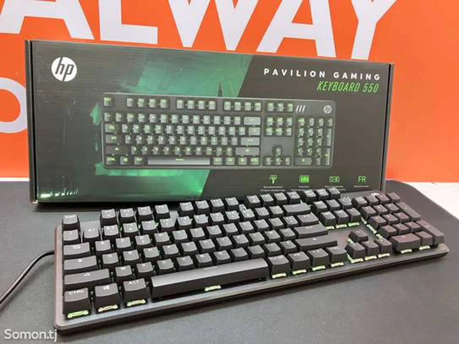 Игровая клавиатура механическая hp pavilion gaming-1