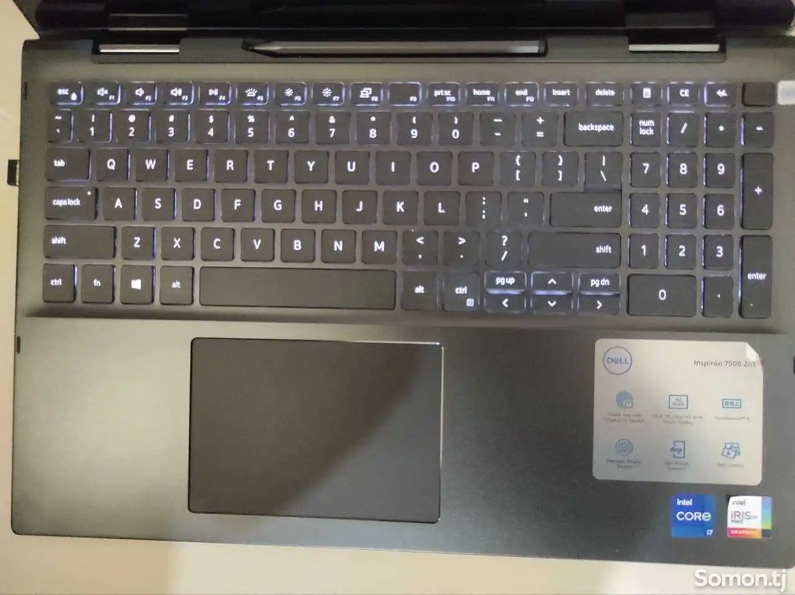 Ноутбук Dell Inspiron 15 7506 2-in-1 Black Edition 4K-3