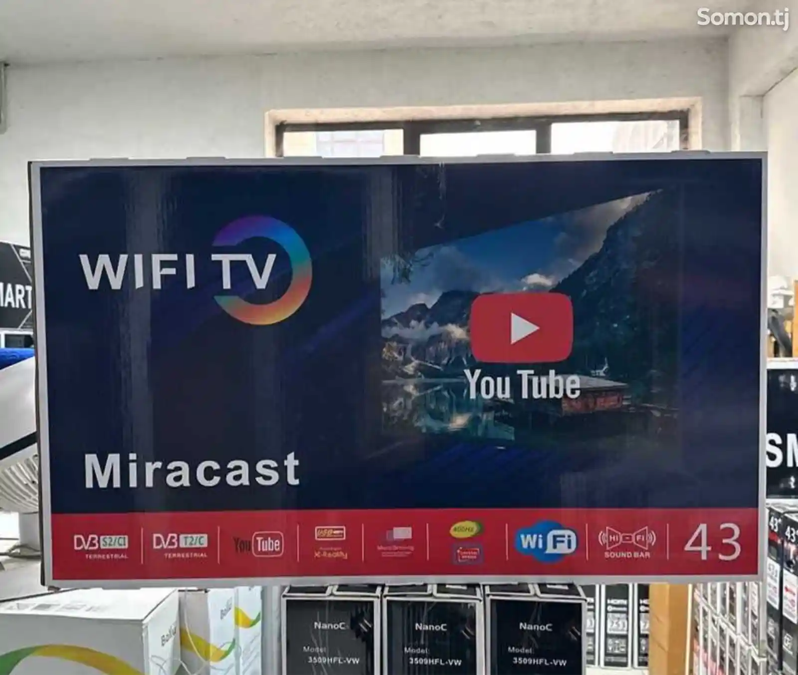 Телевизор 43 WiFi Television Smart Miracast