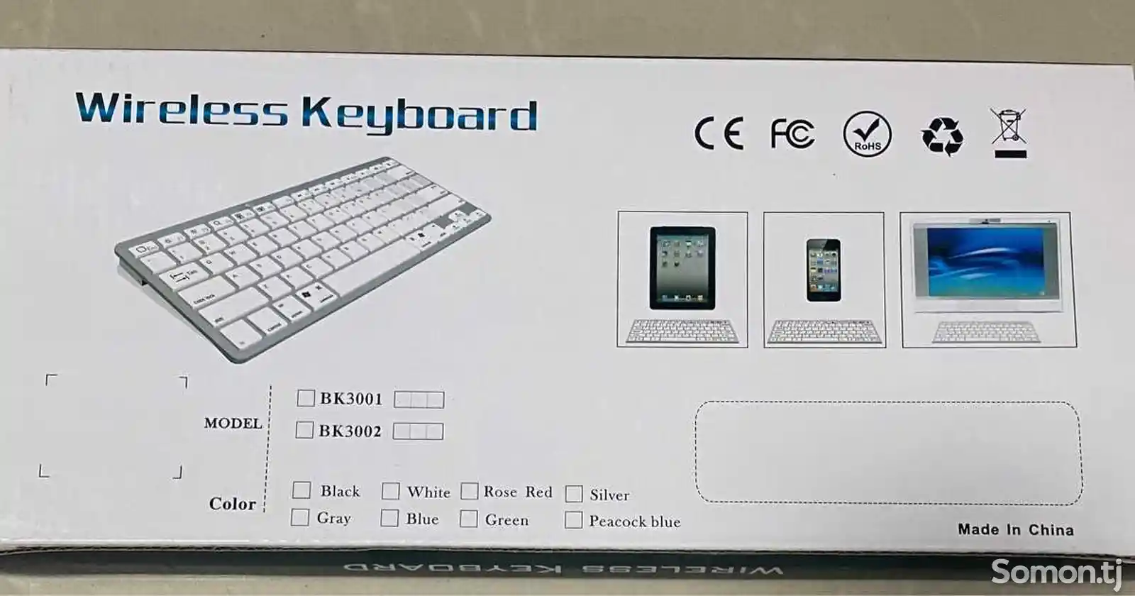 Bluetooth клавиатура PC/Android-3
