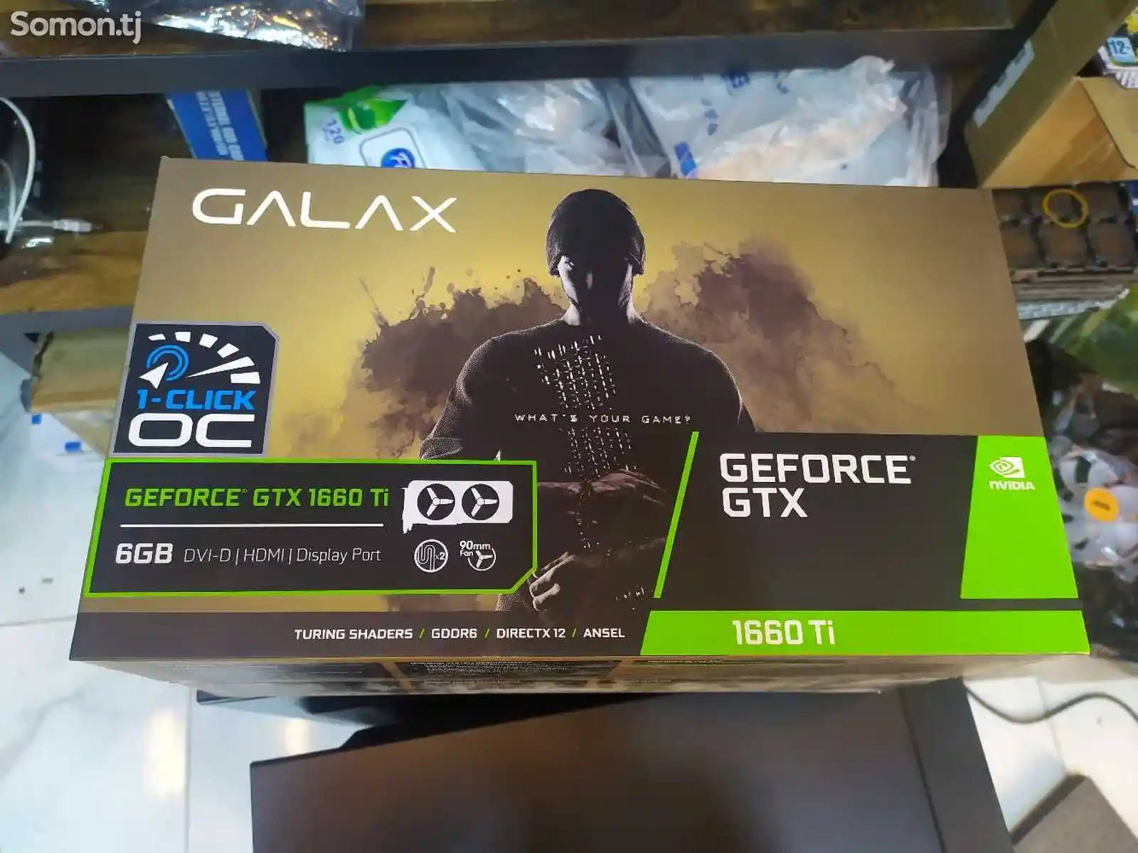 Видеокарта Galax GTX Geforce 1660Ti 6gb-1