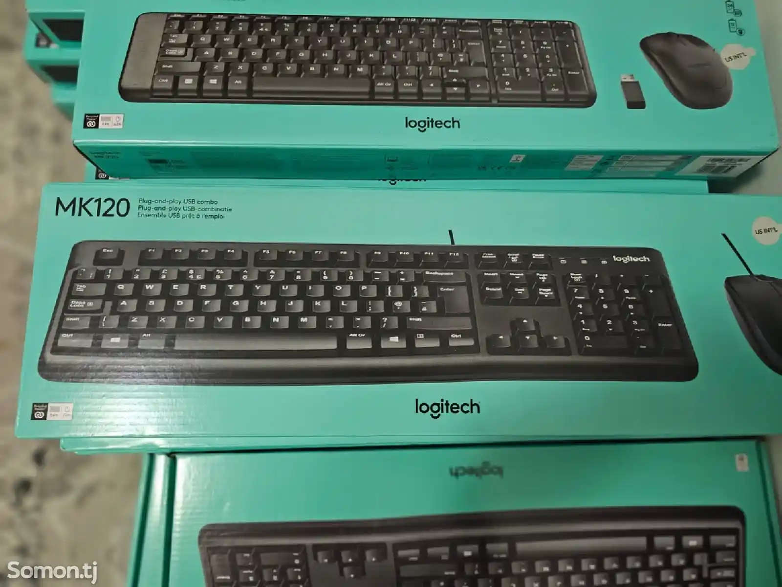 Клавиатура Logitech Desktop MK120