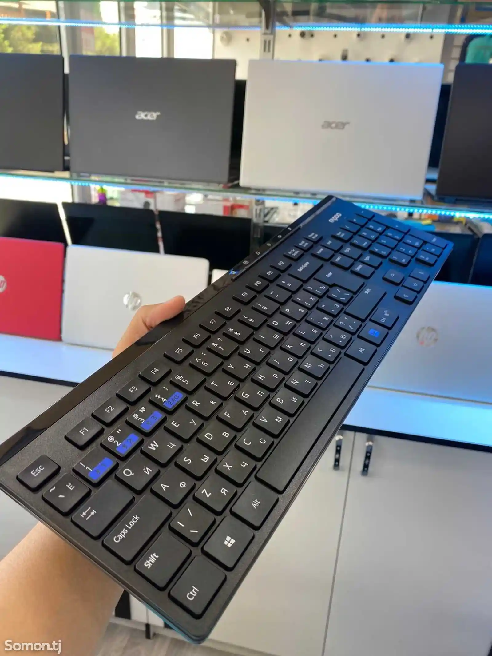 Беспроводная клавиатура с мышкой от Rapoo 8100М-6