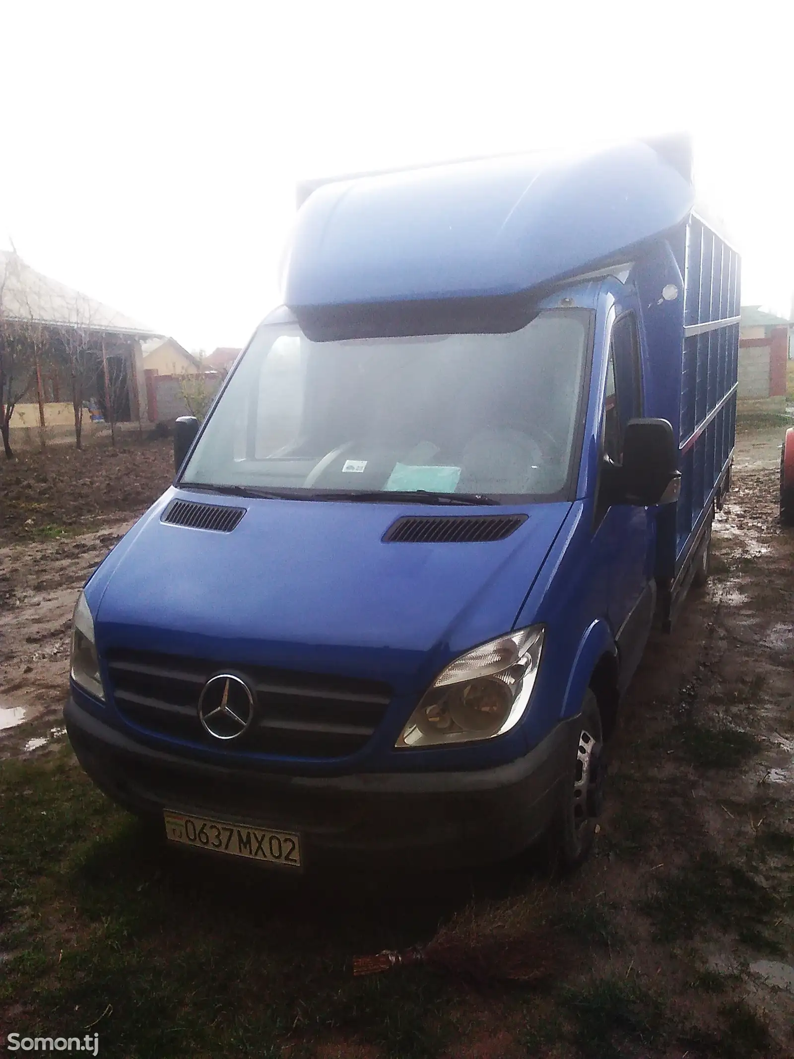 Бортовой автомобиль Mercedes-Benz Sprinter, 2008-1