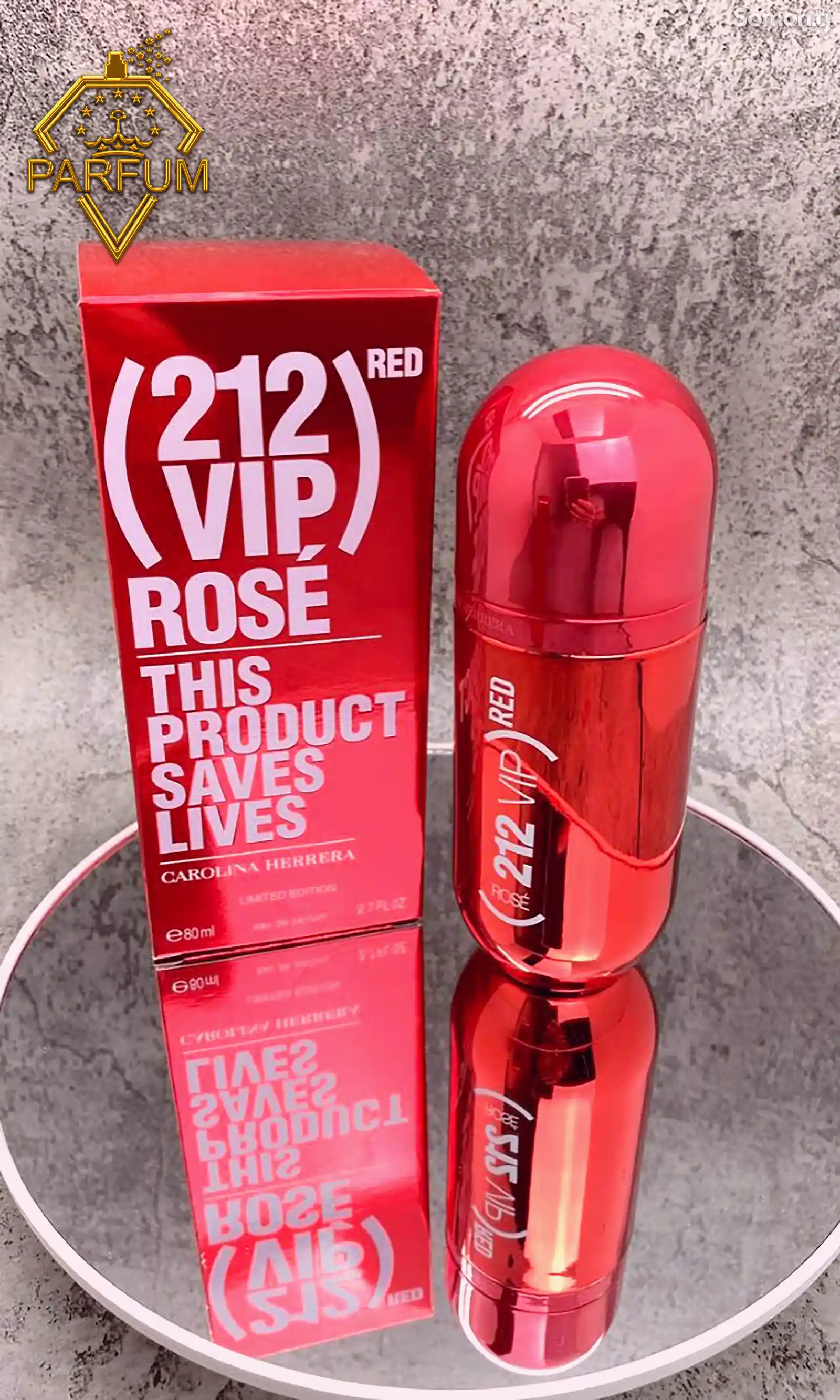 Парфюм 212 Vip Rose Red-1