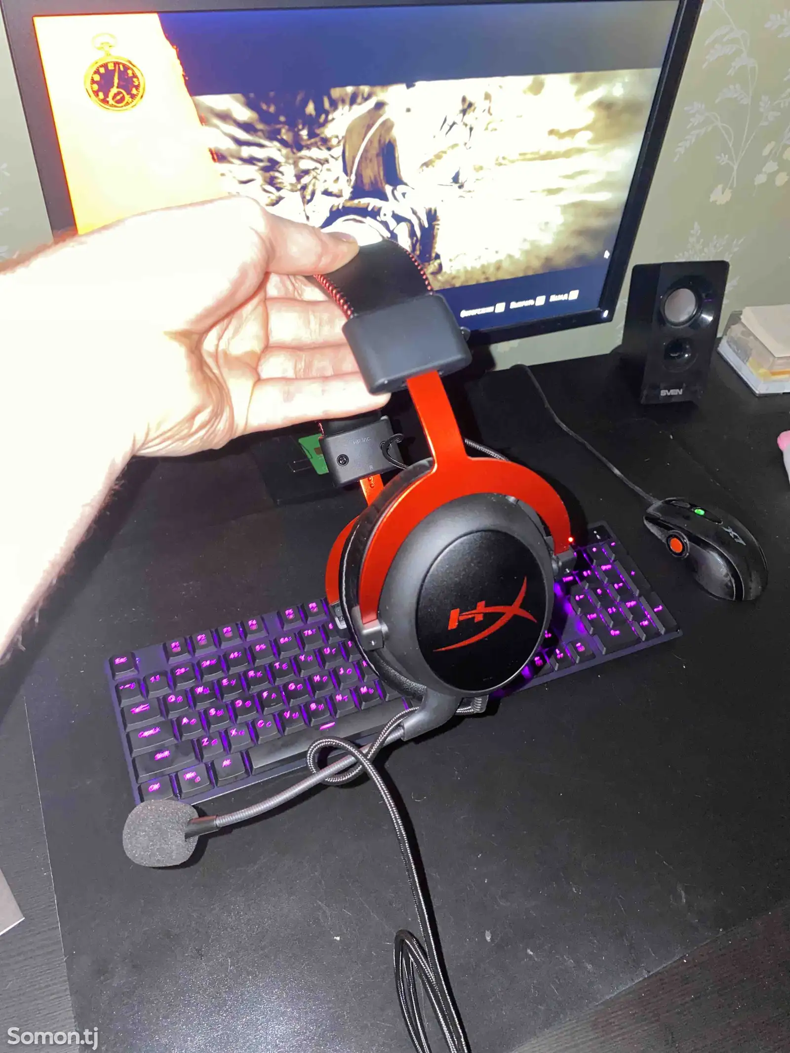 Игровая гарнитура HyperX Cloud II Wireless 7.1-2