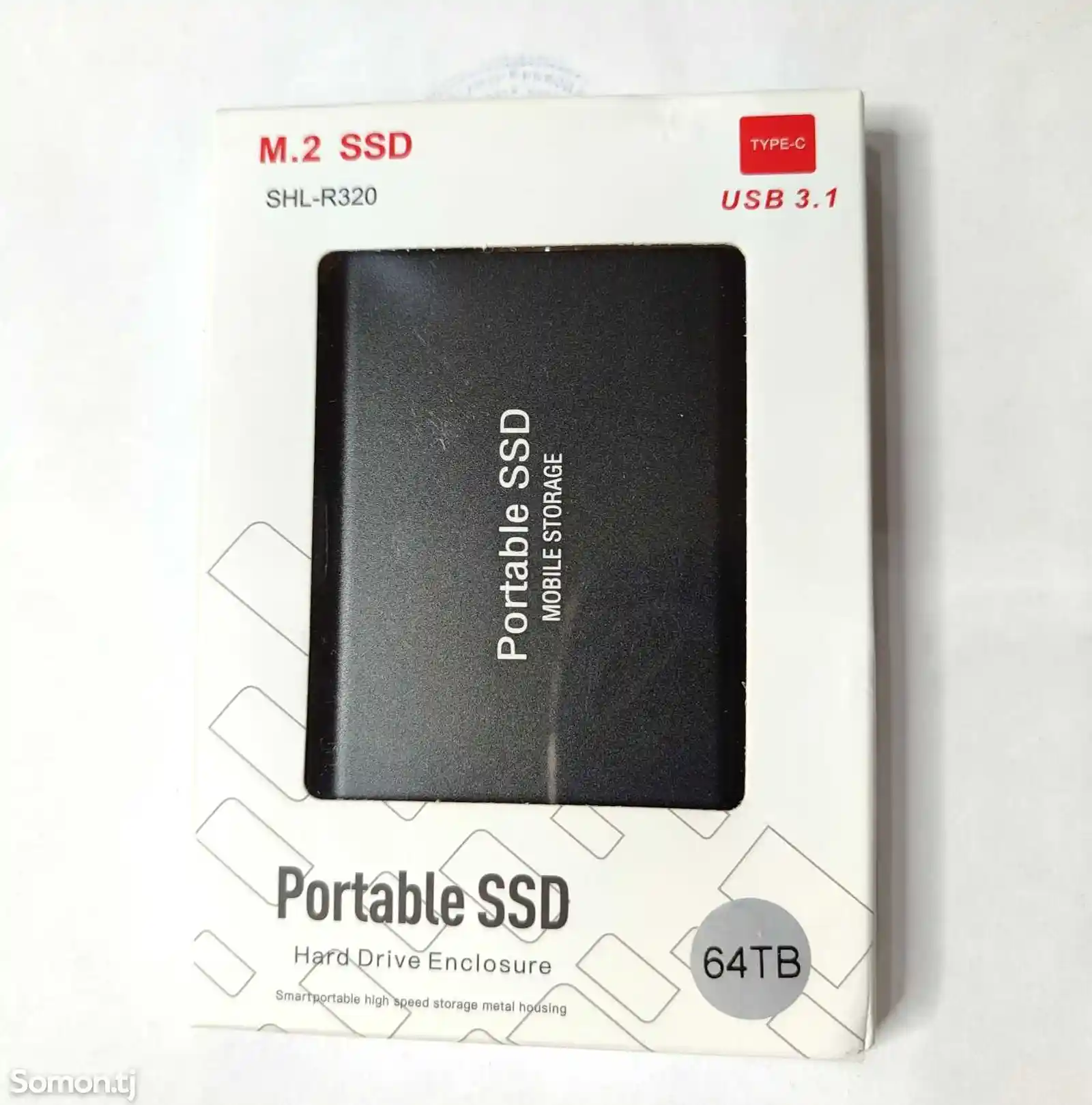 SSD накопитель usb 3, tape C 64tb-3