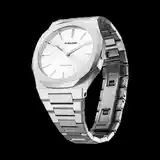 Мужские часы Ultra Thin bracelet 34 mm silver-2