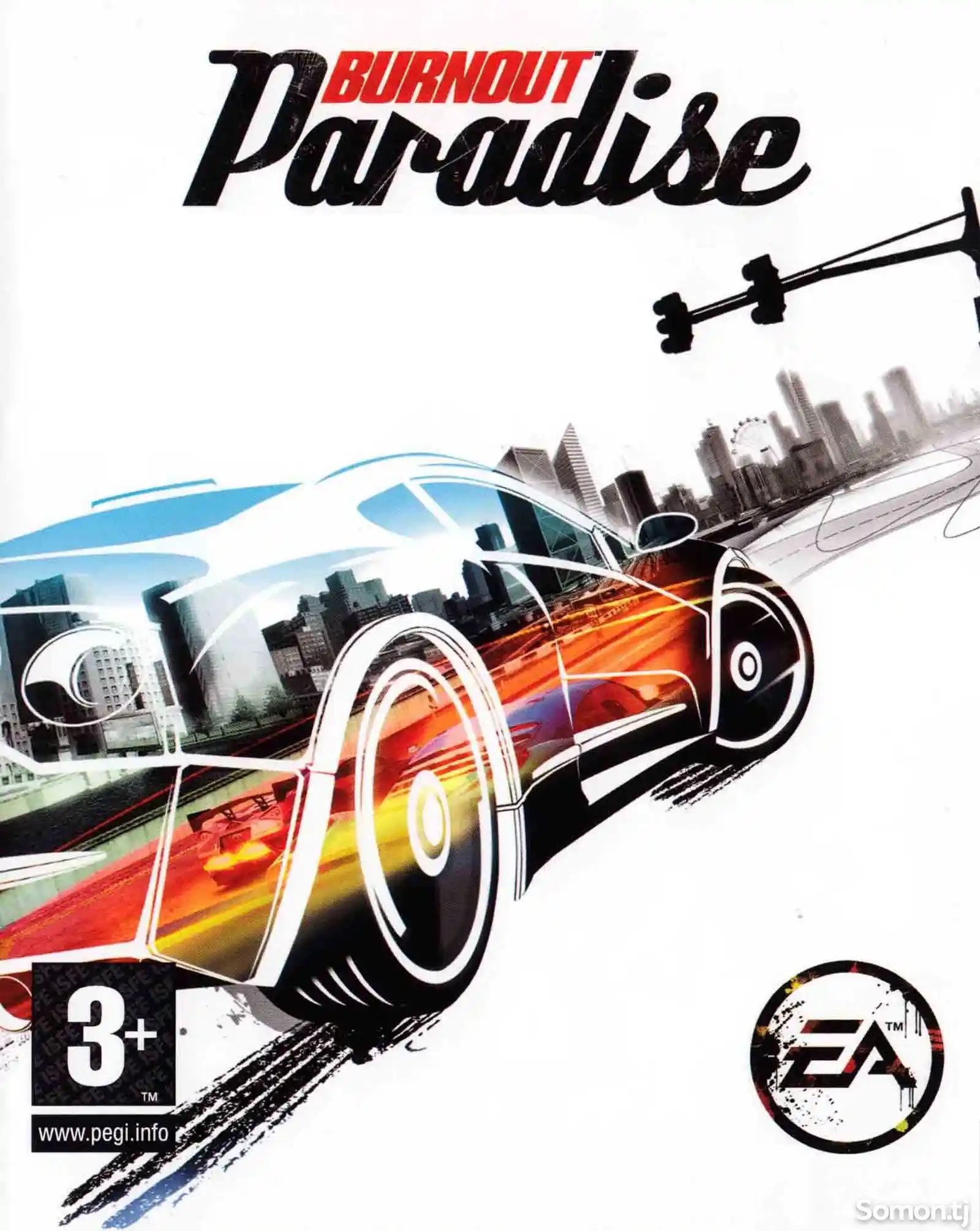Игра Burnout paradise Sony Play Station-3