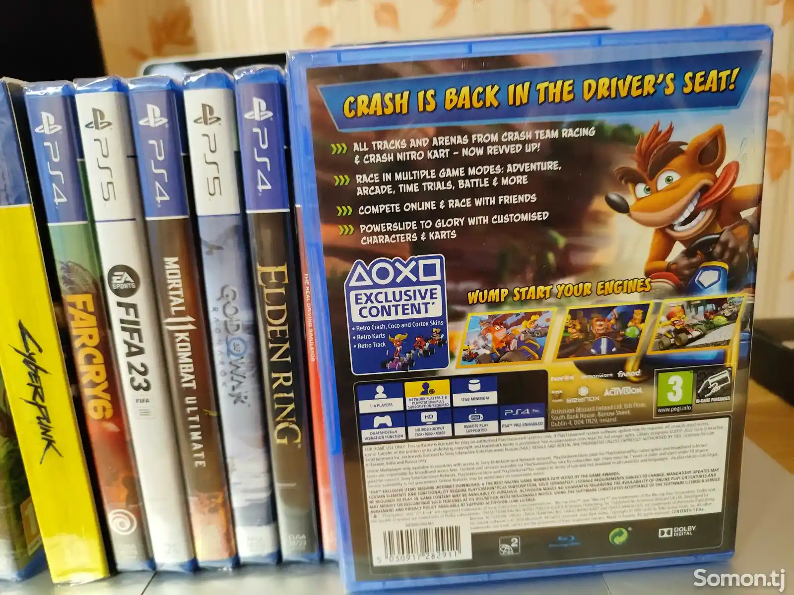 Игра Crash Team Racing Nitro Fueled PS4-2