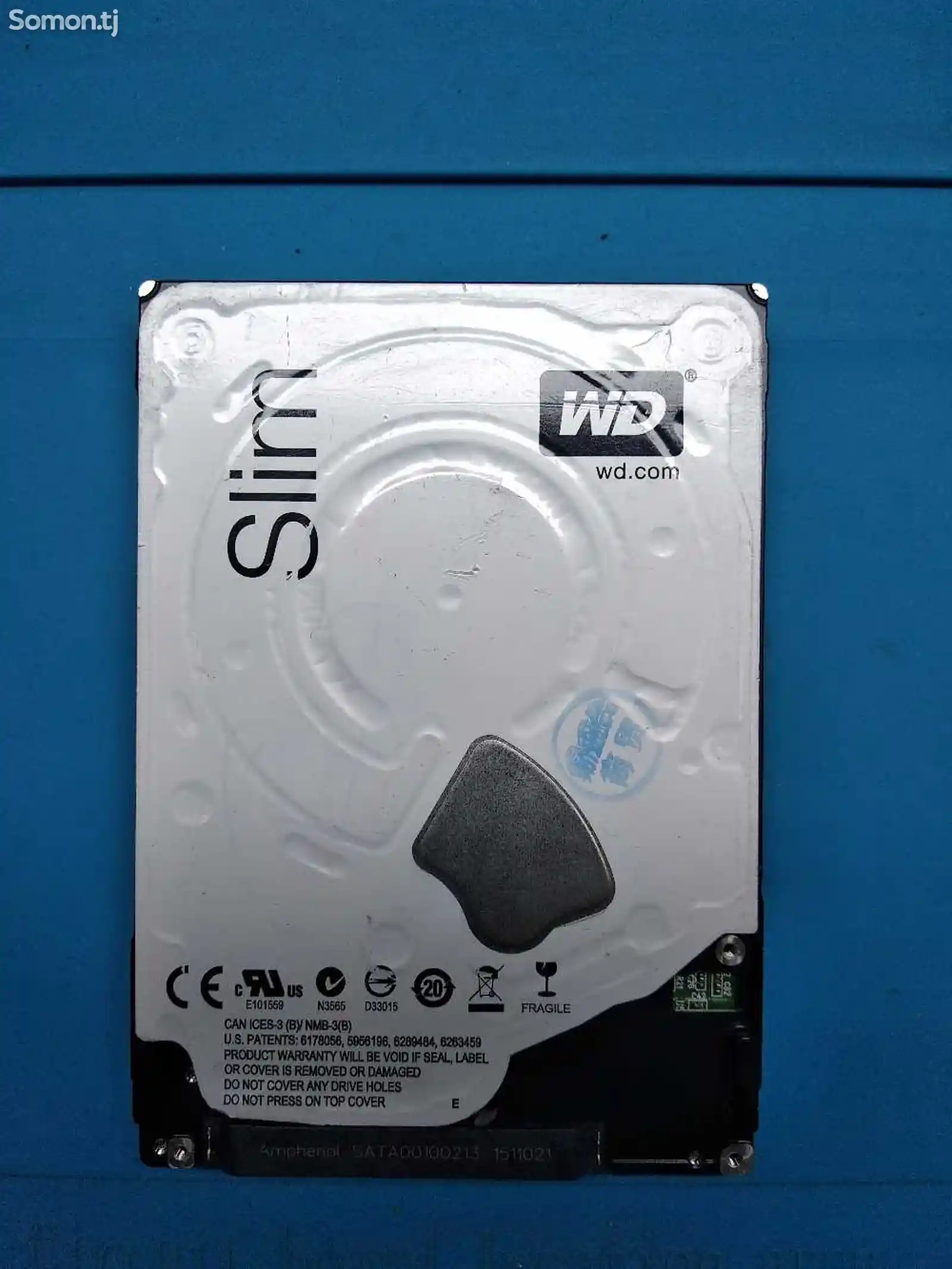 Жёсткий диск WD Blue Slim 1TR-2