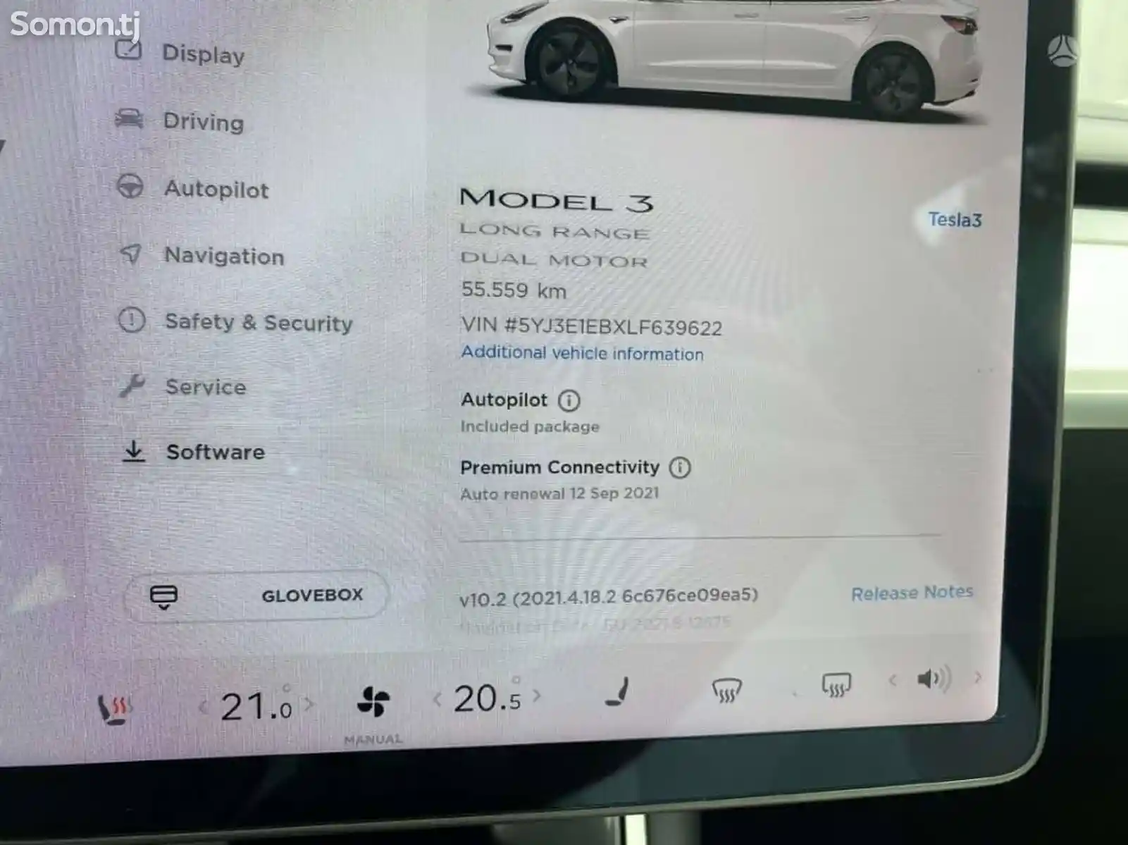 Tesla Model 3, 2020-14