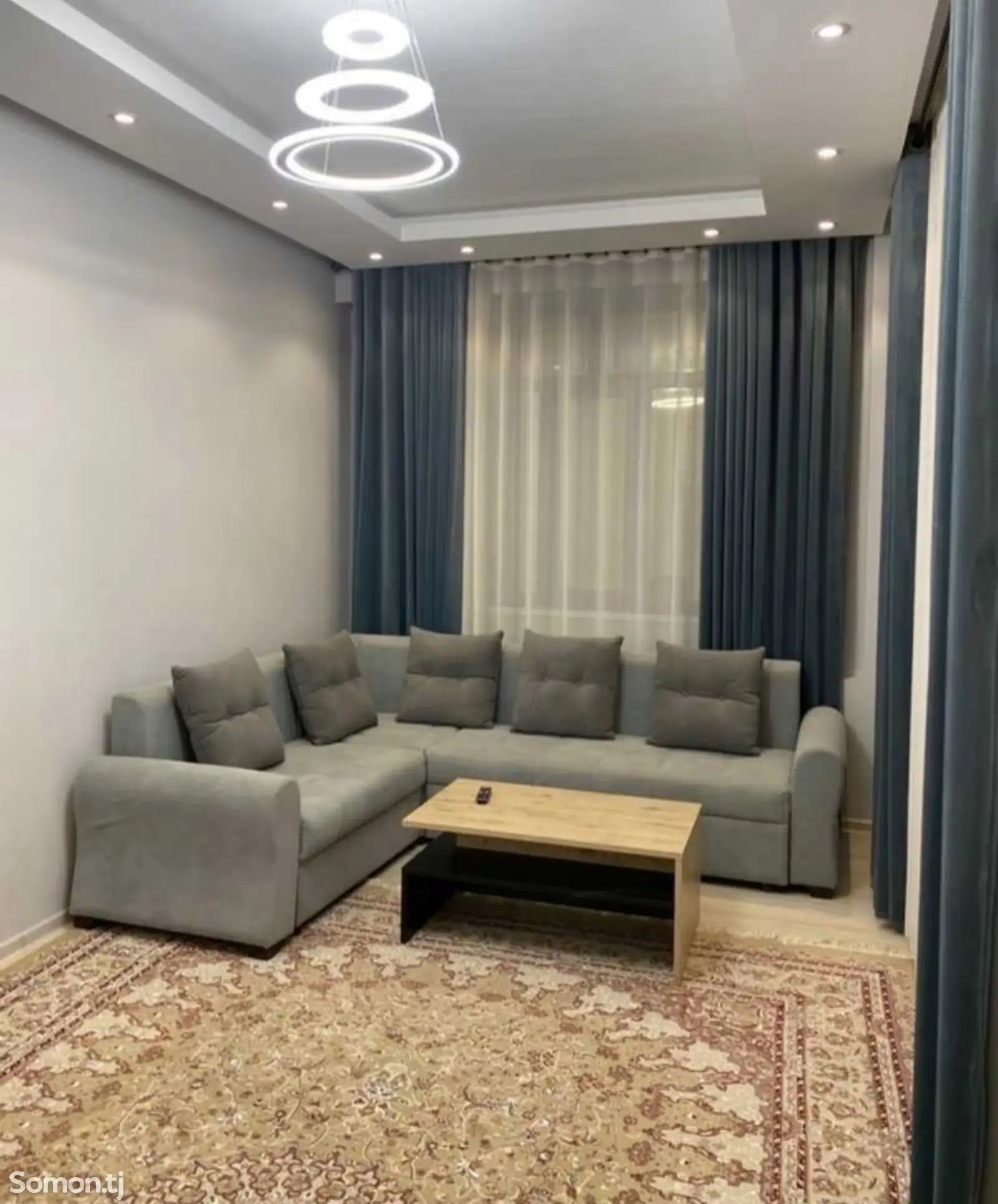 3-комн. квартира, 16 этаж, 110м², Исмоили Сомони-1