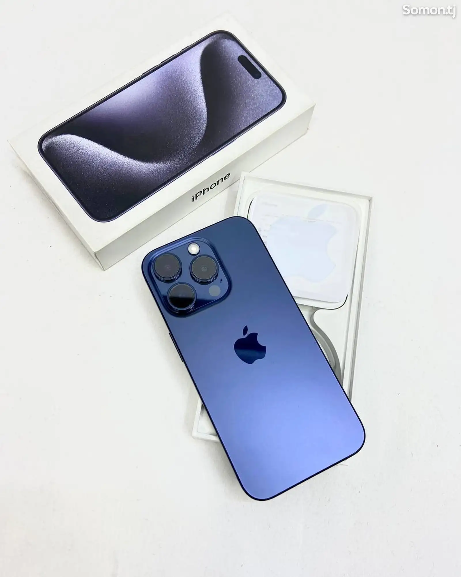 Apple iPhone 15 Pro, 256 gb, Blue Titanium-1