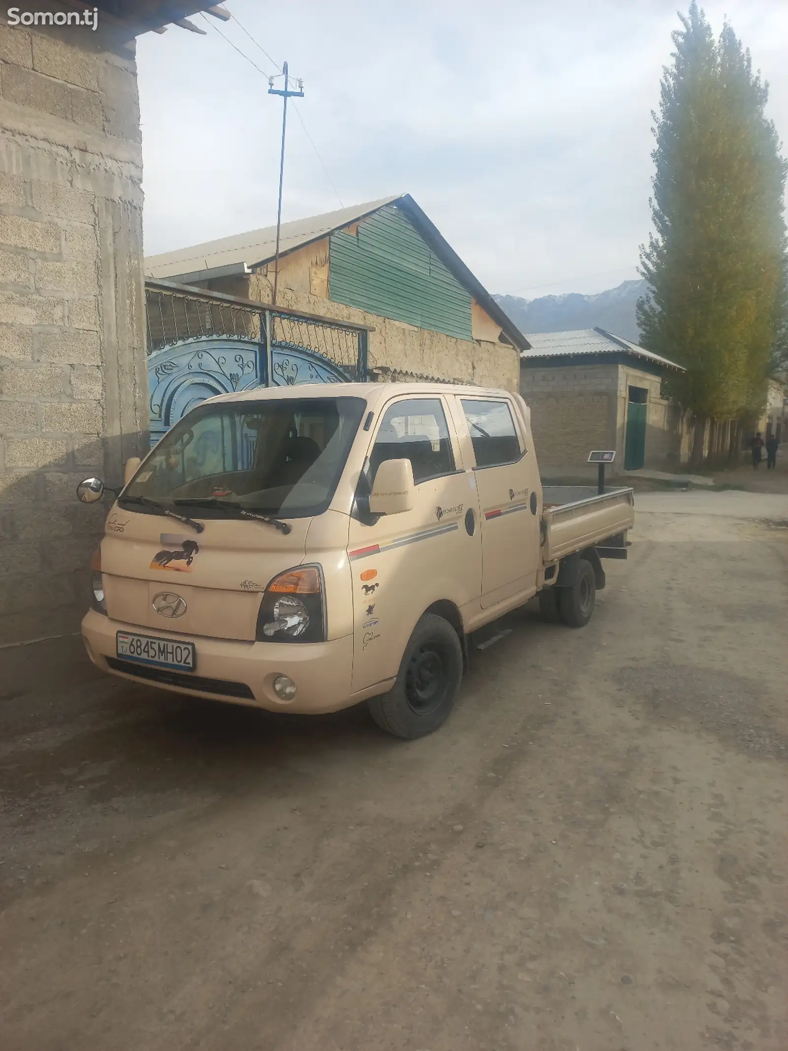 Бортовой автомобиль Hyundai Porter, 2007-1