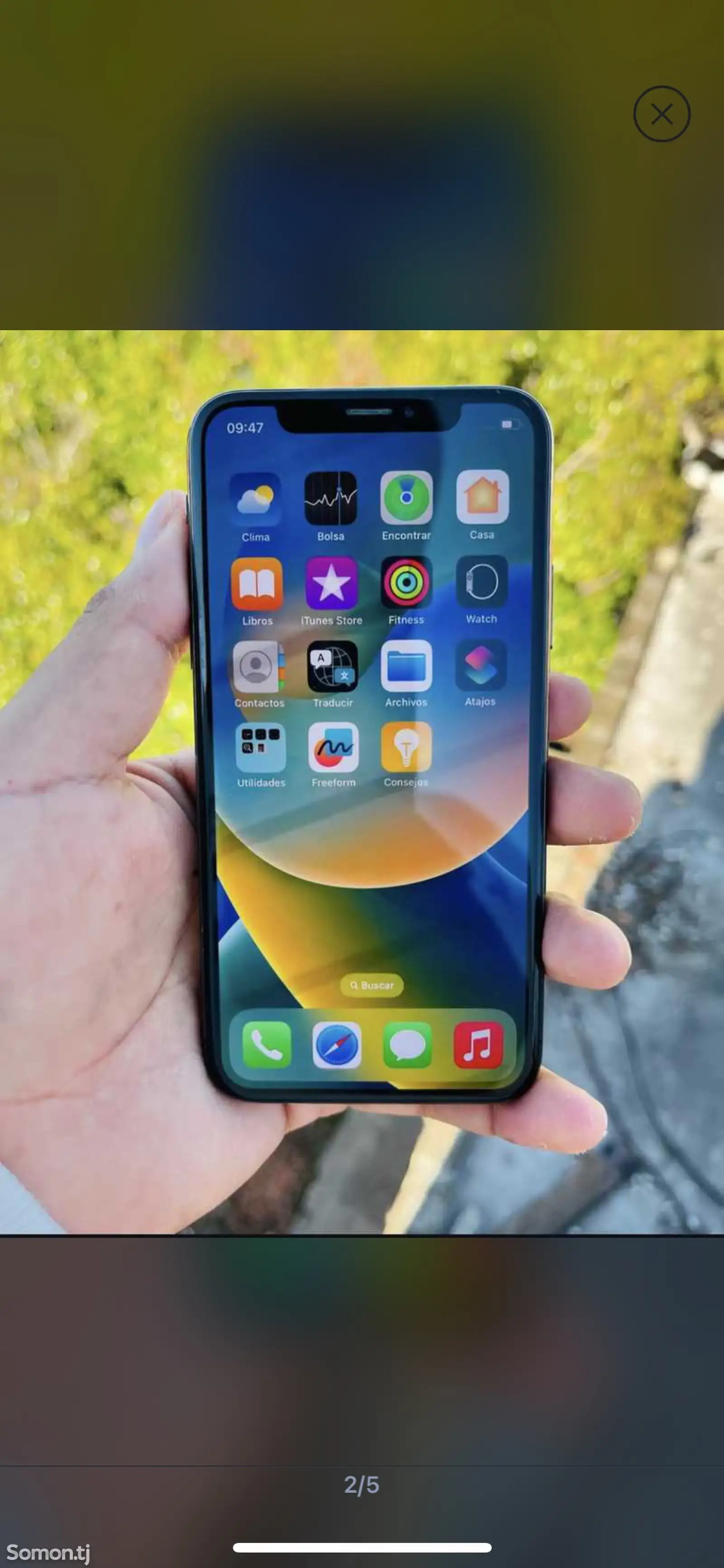 Apple iPhone X, 64 gb, Silver-1