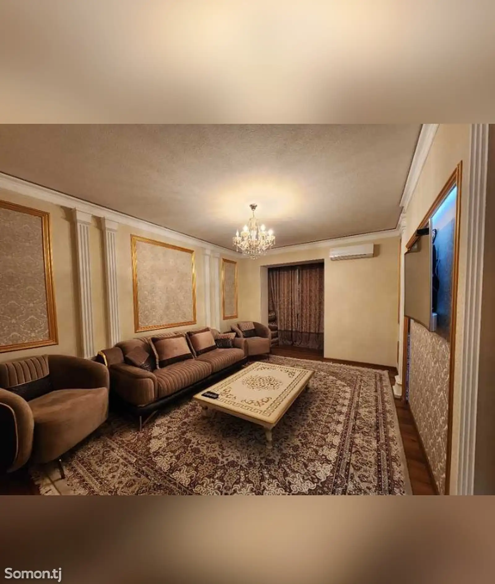 3-комн. квартира, 4 этаж, 84м², Сино-1