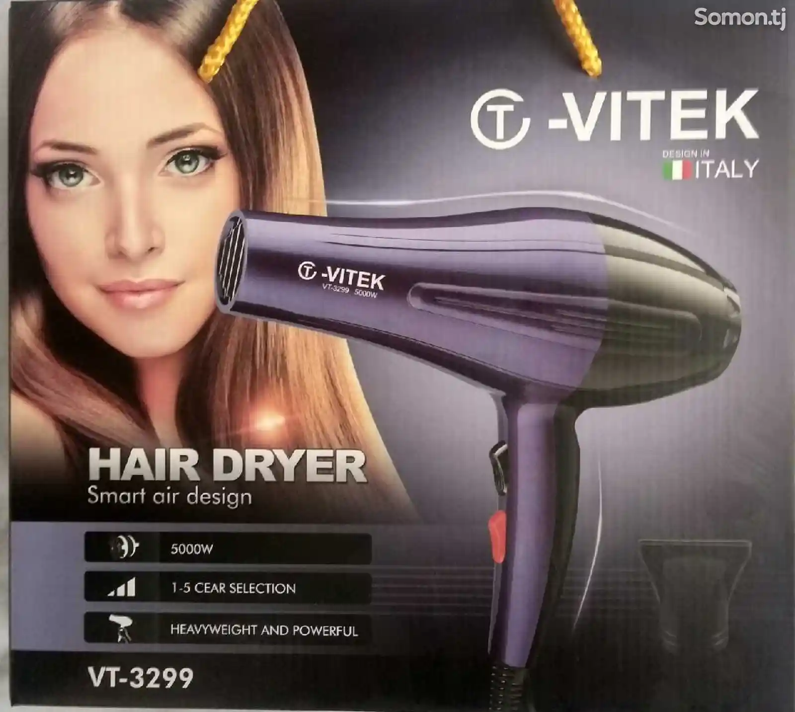 Фен для укладки волос VT-3299