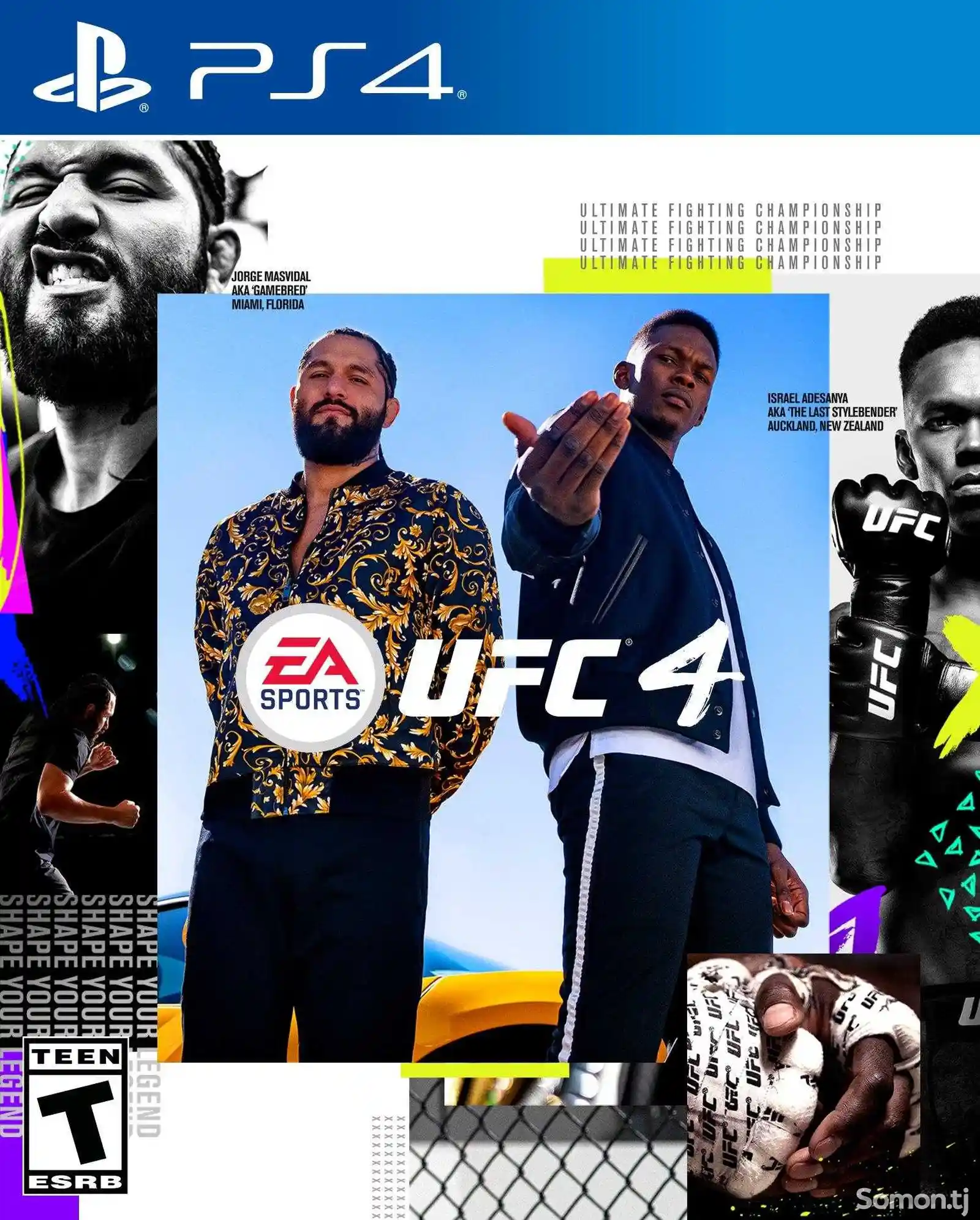 Игра UFC 4 Deluxe Edition Update 28.00 для Sony PS4-3