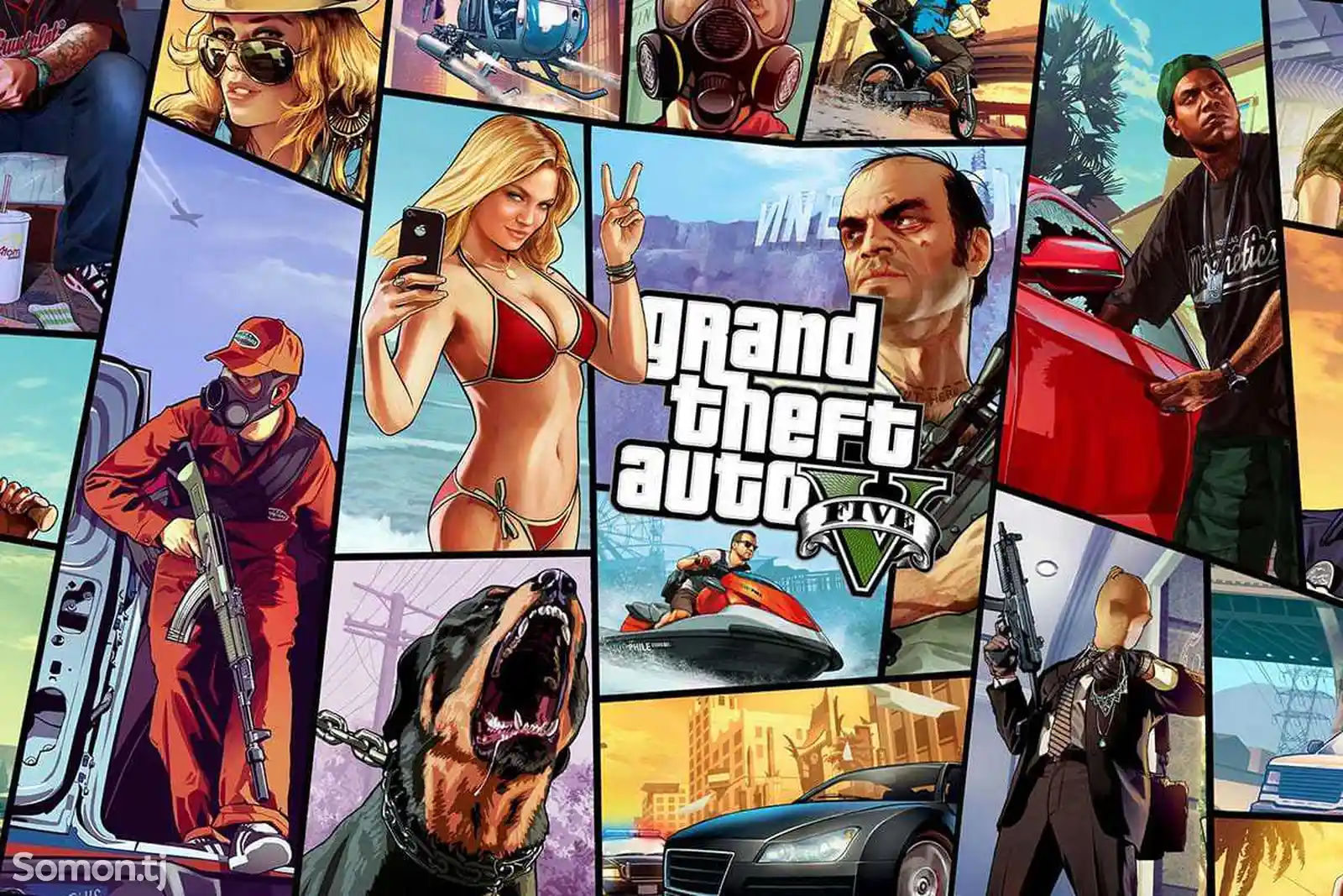 Игра Grand Theft Auto V Обновленная Версия 1.38 для PS4-1
