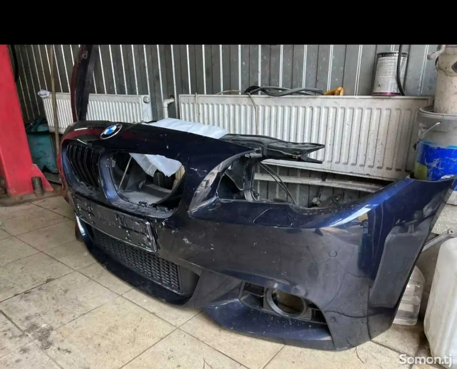 Бампер рестайлинг на BMW f10-7