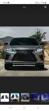 Передний обвес на Lexus rx 2022-4