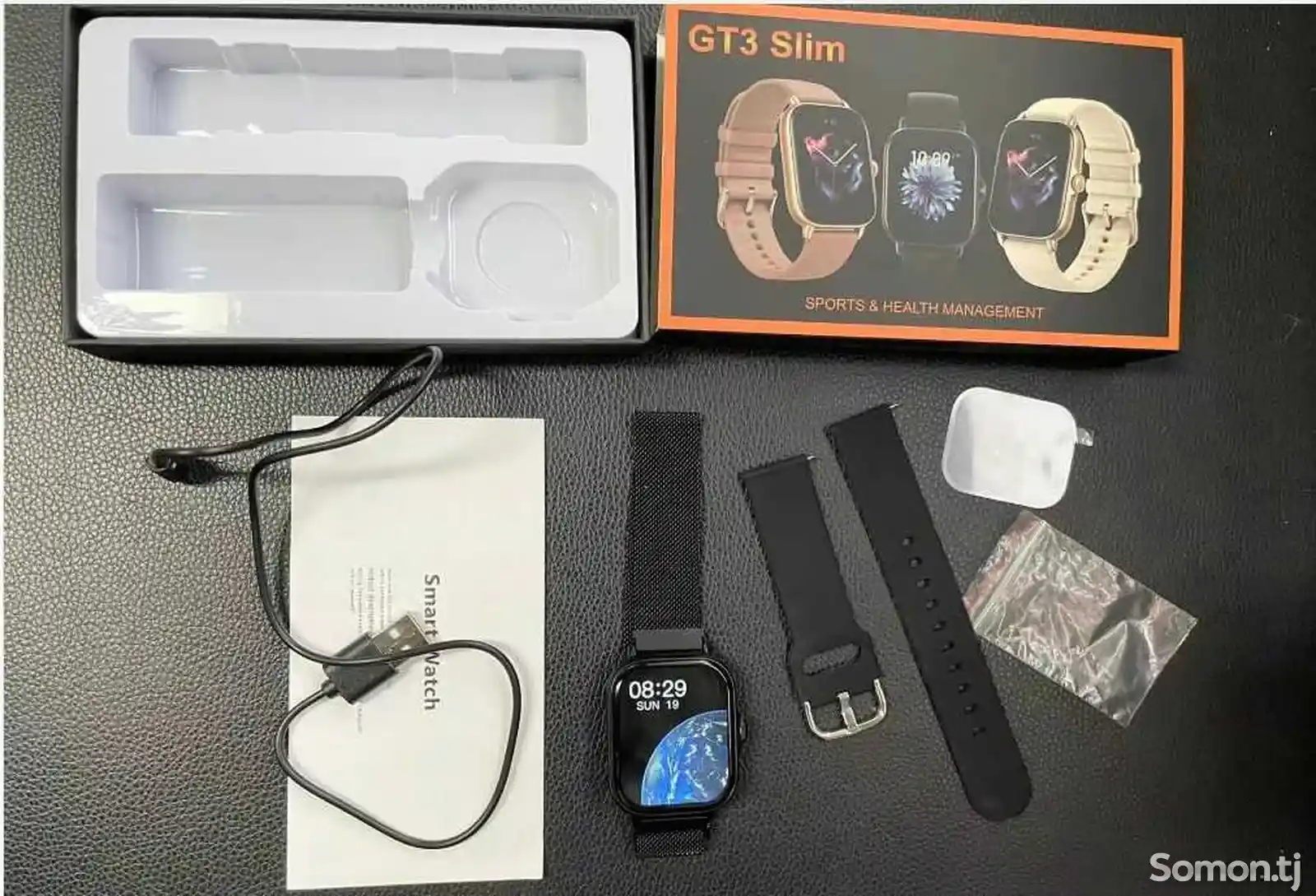 Смарт часы GT3 Slim-3