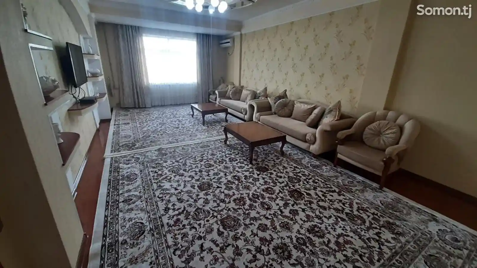 3-комн. квартира, 9 этаж, 140м², Исмоили Сомони, улица Пушкина, МГУ-2