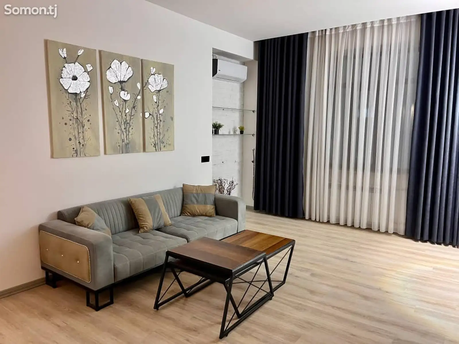 2-комн. квартира, 17 этаж, 70м², Исмоили Сомони-1