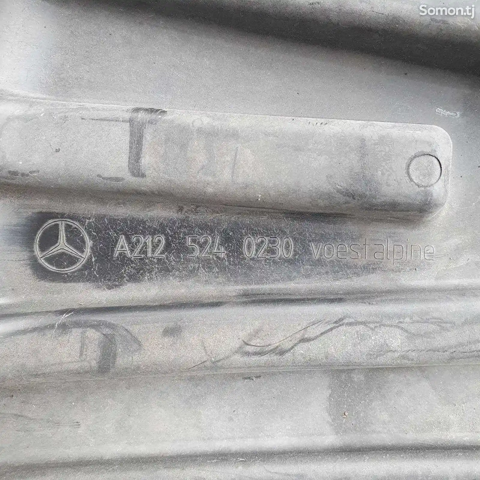 Защита бампера от Mercedes-Benz W212-3