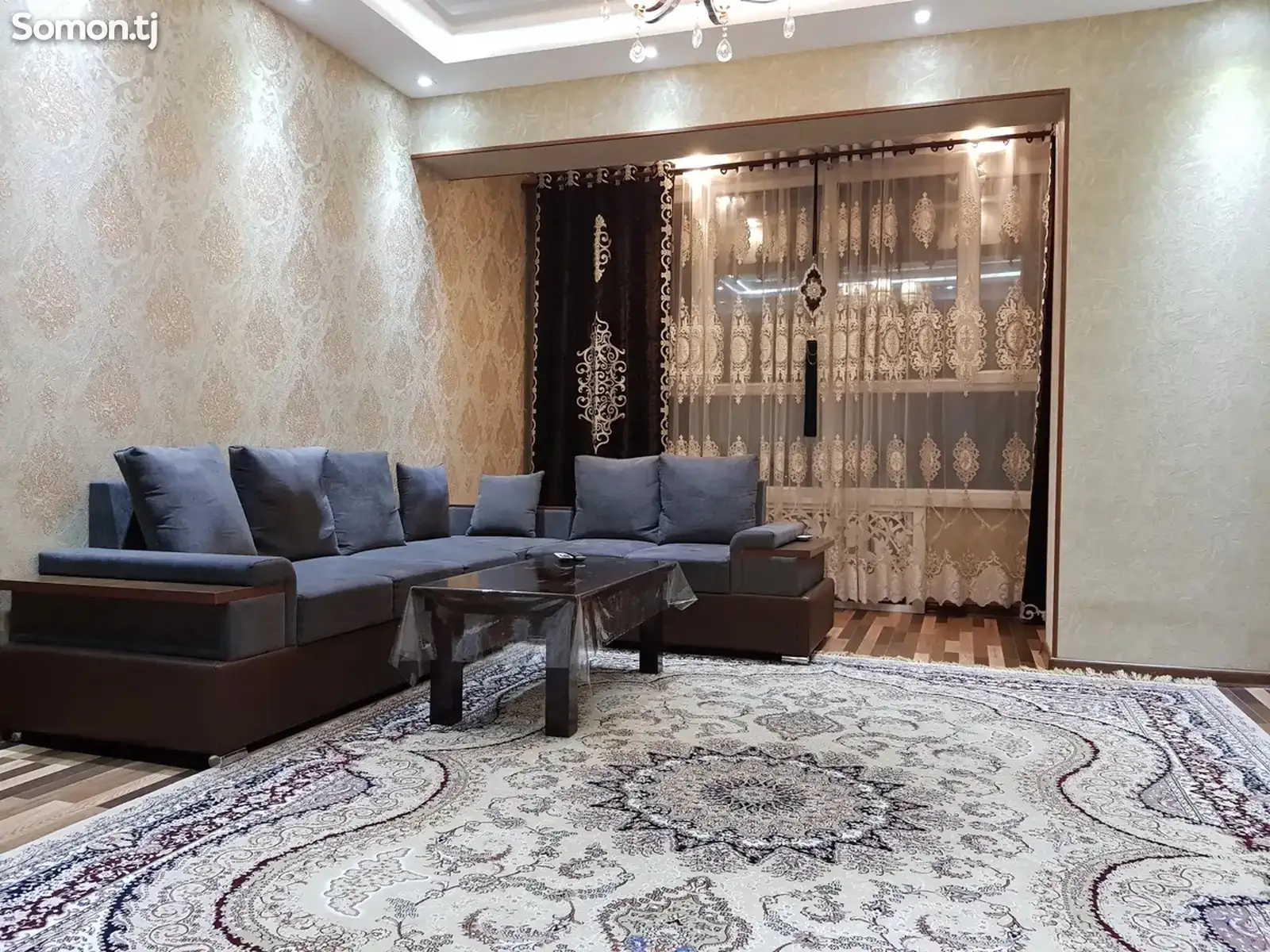 3-комн. квартира, 10 этаж, 94м², И.Сомони-1