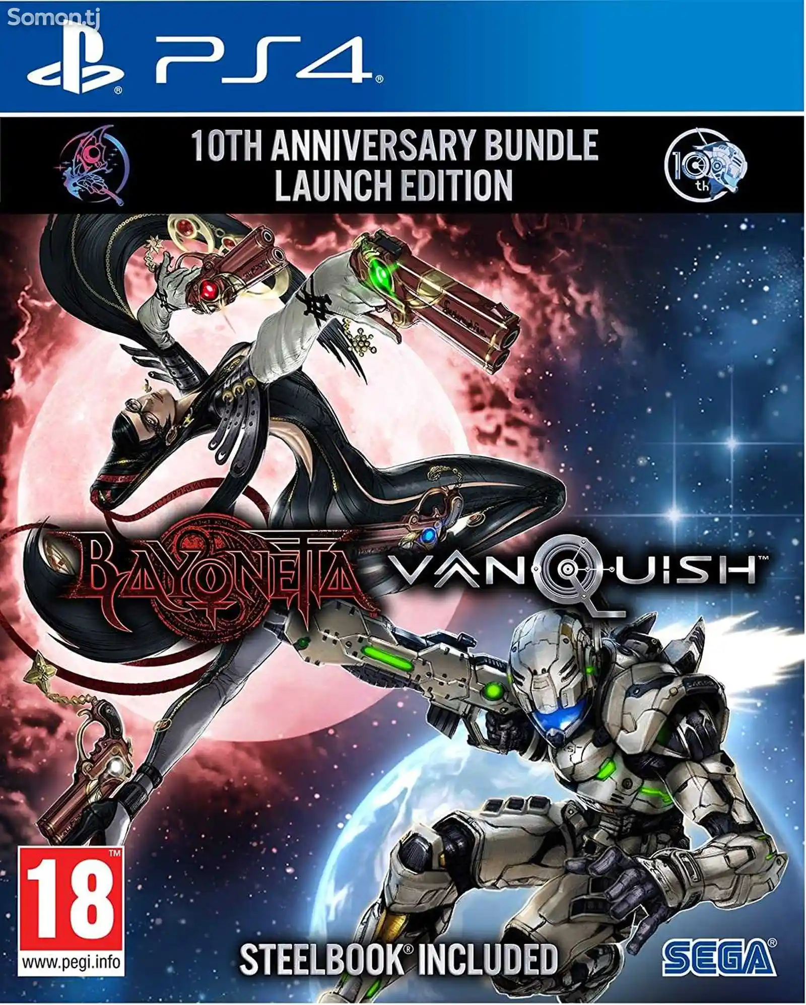 Игра Bayonetta и Vanquish Remastered Collection для Sony PS4-1