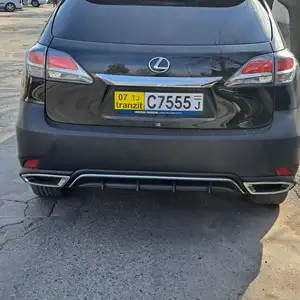 Задний бампер F Sport на Lexus 350 2010- 2015