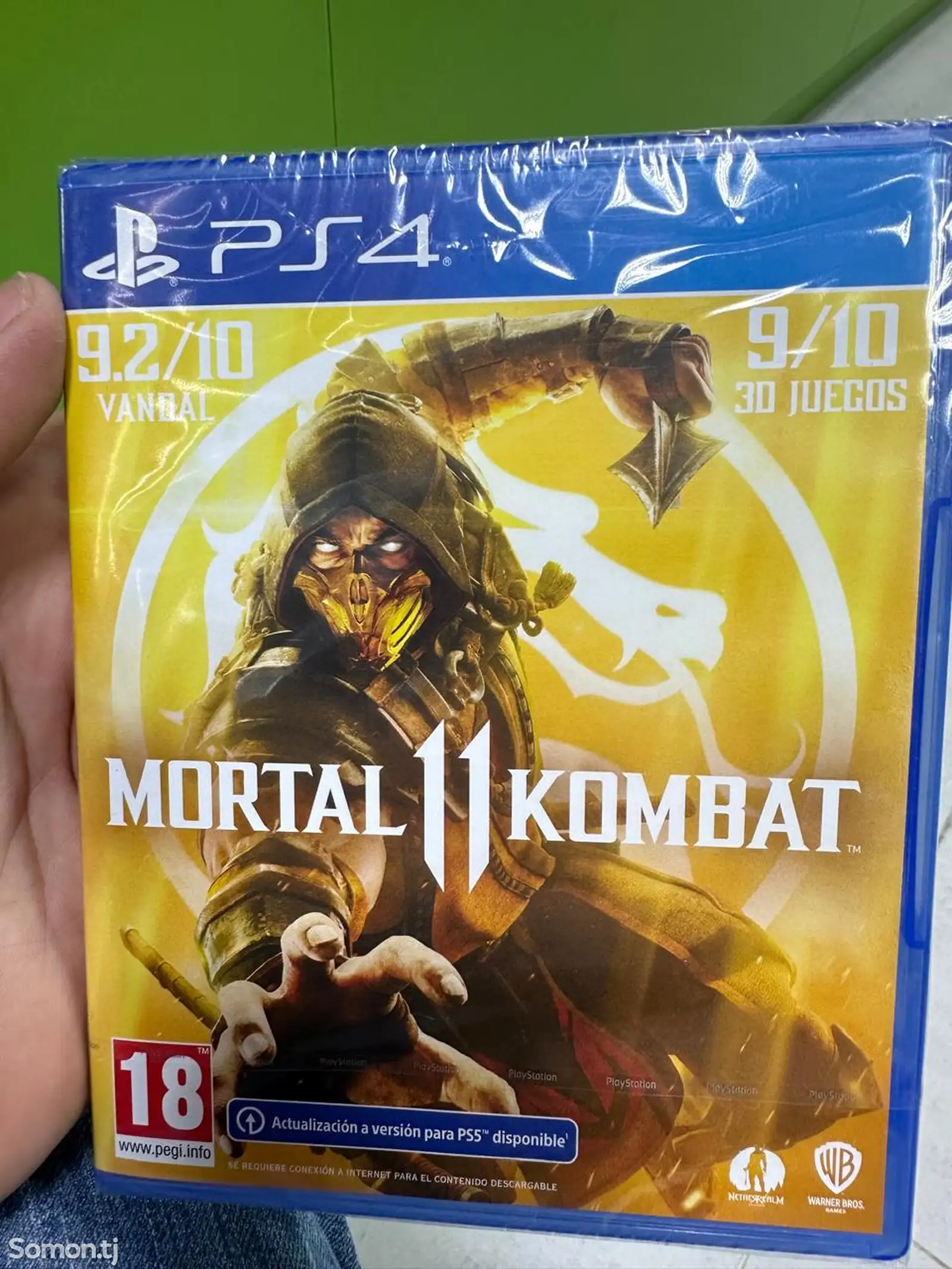 Игра mortal kombat для Sony PlayStation 4