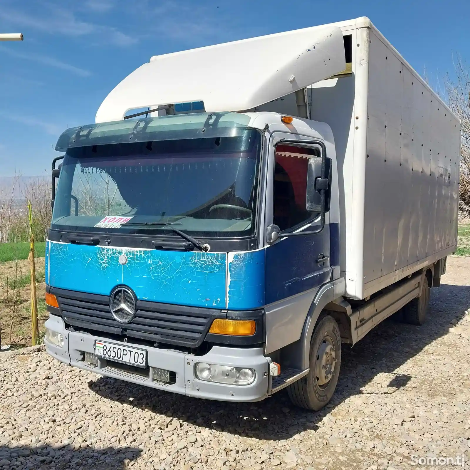 Бортовой грузовик Mercedes-Benz Atego, 2002-6