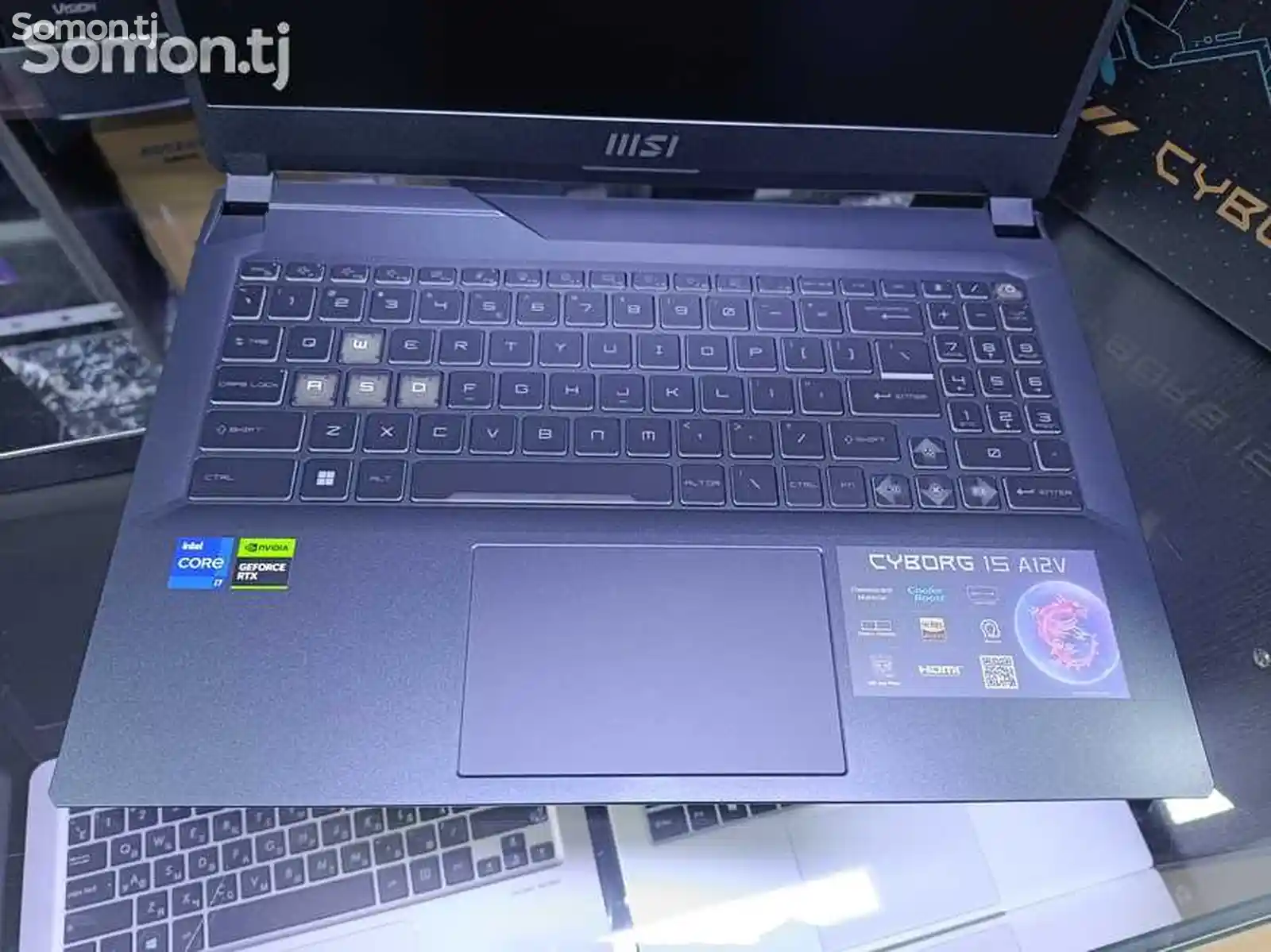 Ноутбук MSI Cyborg 15 Core i7-12650H / RTX 4060 8GB / 8GB / 512G / 144Hz-5