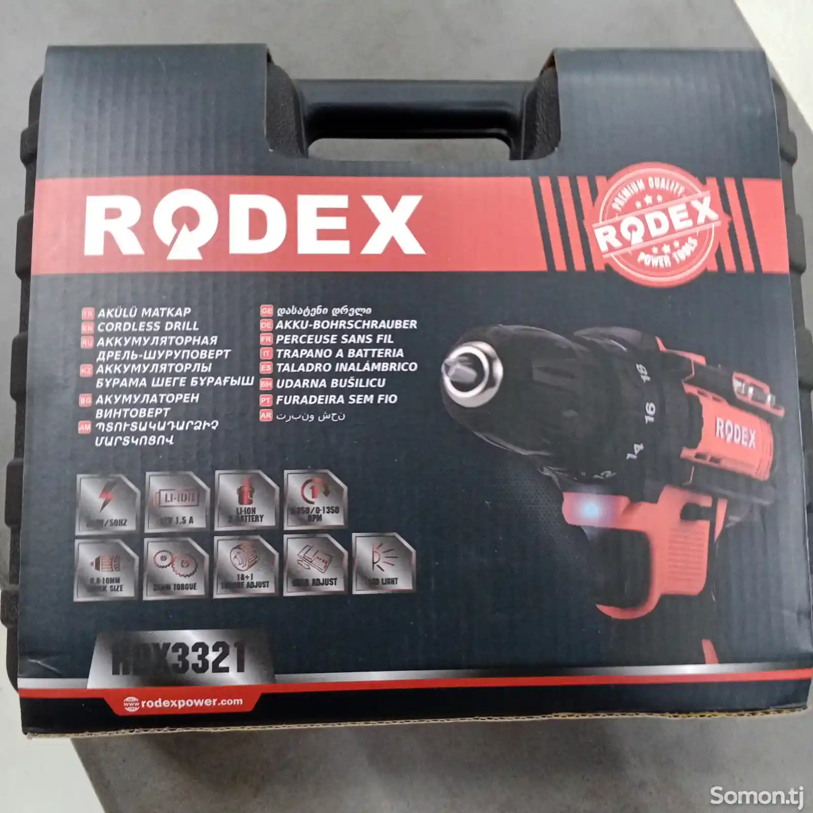 Шуруповёрт RDX3321 Rodex-4