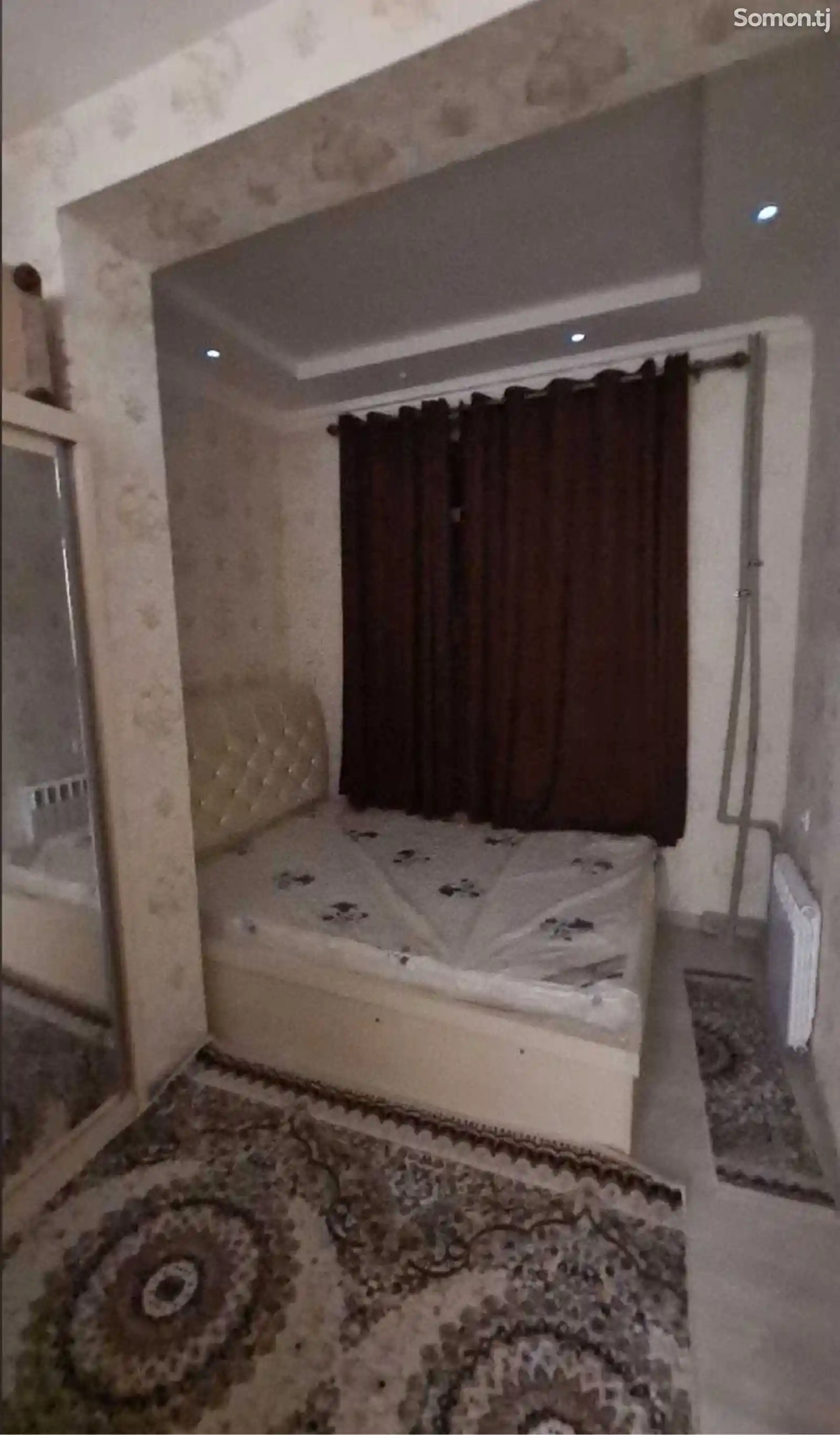 2-комн. квартира, 4 этаж, 50м², Сомони-3