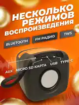 Колонка с подсветкой и FM-4