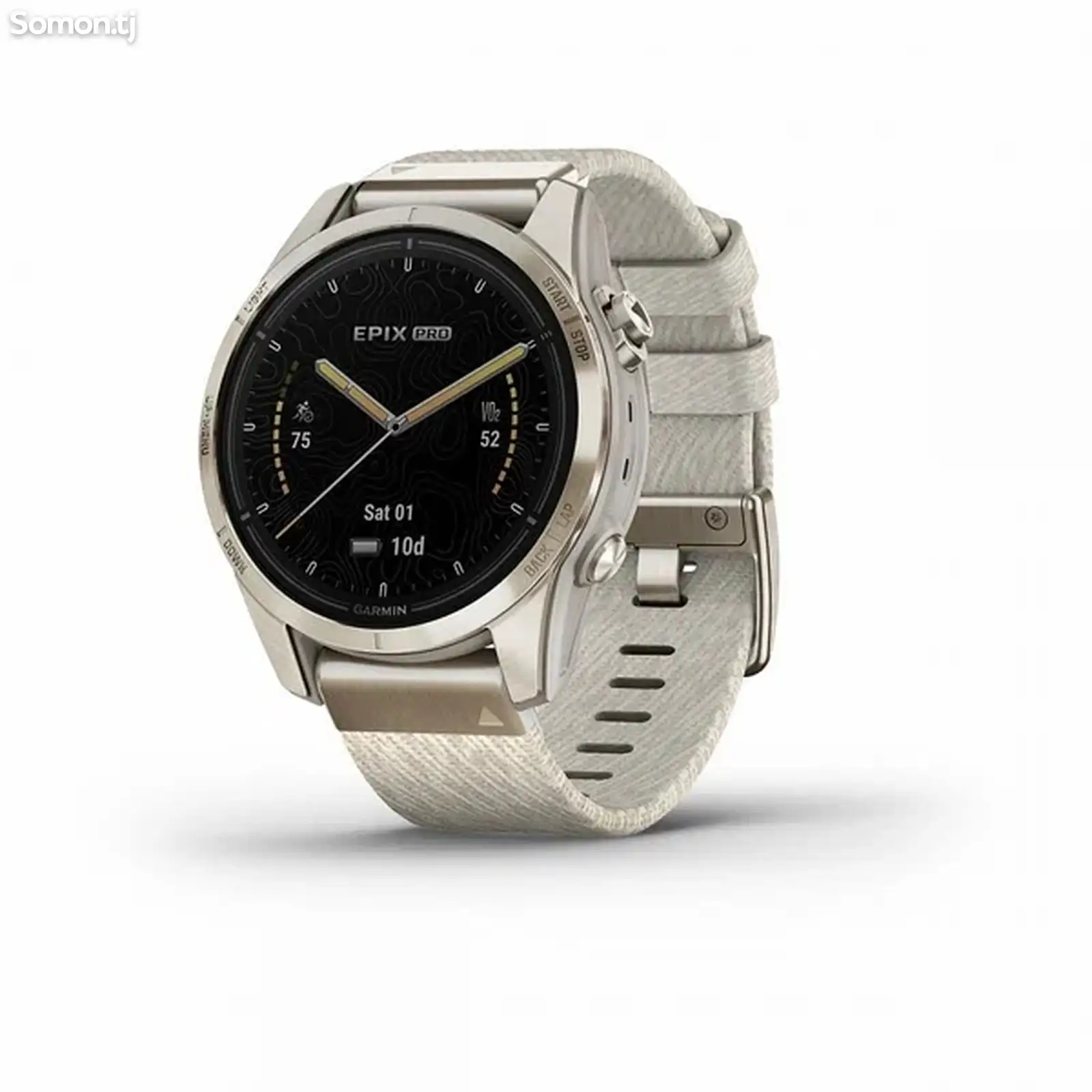 Часы Garmin Epix Pro 42mm Sapphire Soft Gold-1