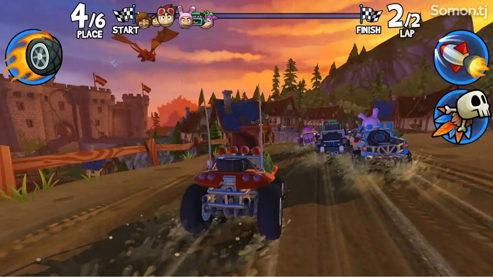 Игра Beach Buggy Racing 2 Island Adventure для PS4-3