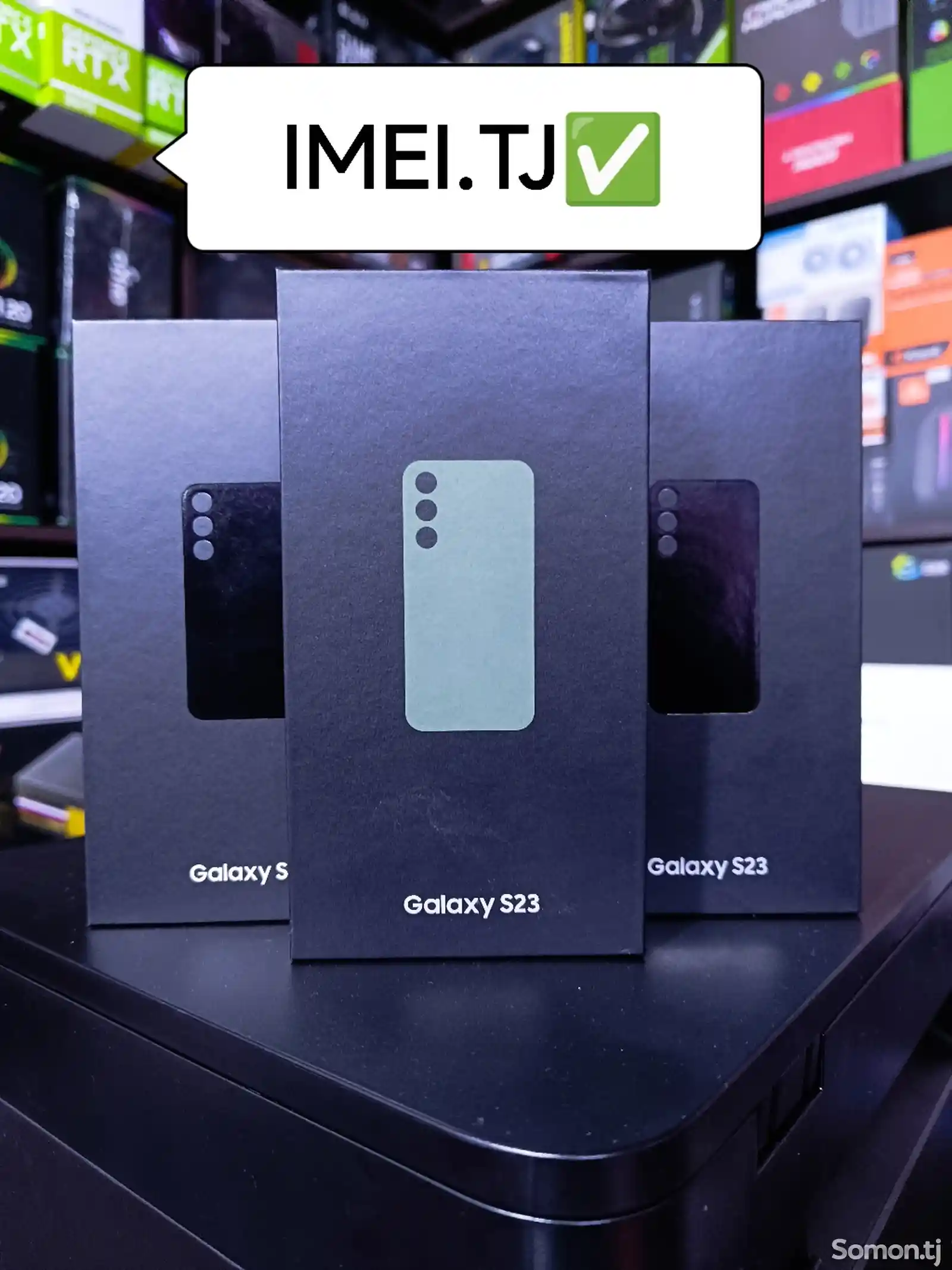 Samsung Galaxy S23 5G 8/256GB Dual Sim Phantom Black/Green-1