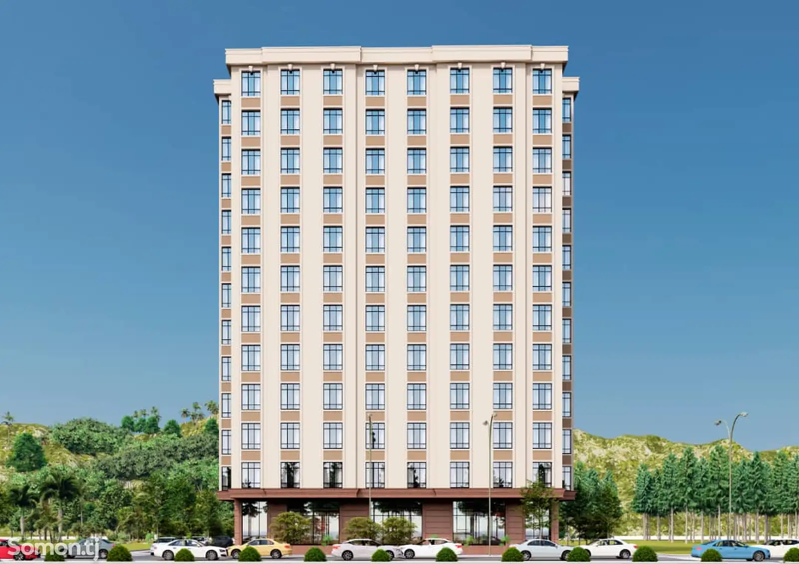 1-комн. квартира, 4 этаж, 46 м², Поликлиникаи нав-1