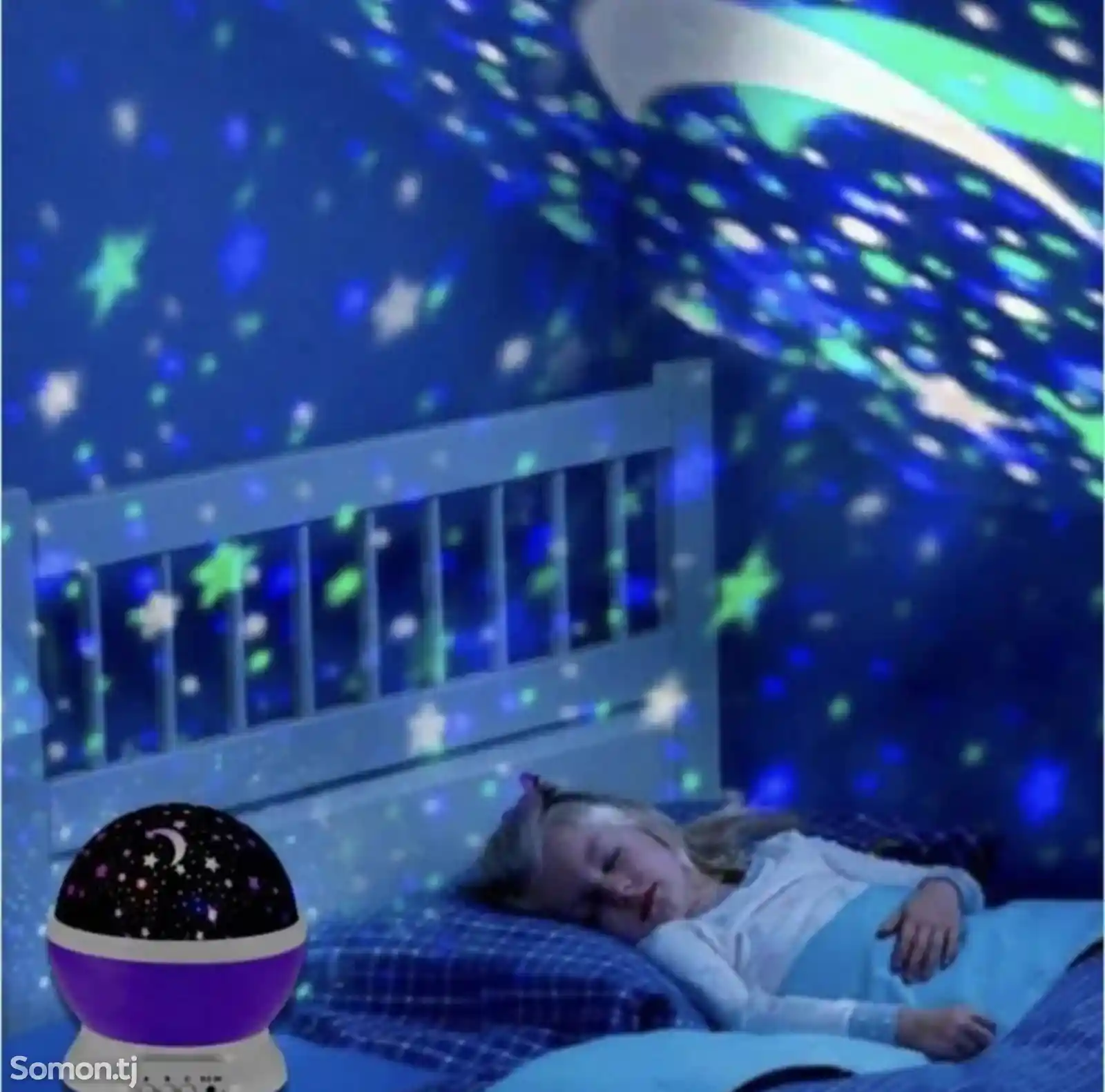 Ночник - проектор звездное небо Star Master Dream вращающийся в форме шара-2